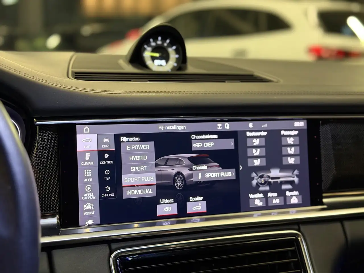 Porsche Panamera Sport Turismo 2.9 4S E-Hybrid Sport Carbon Pano, миниатюра 30