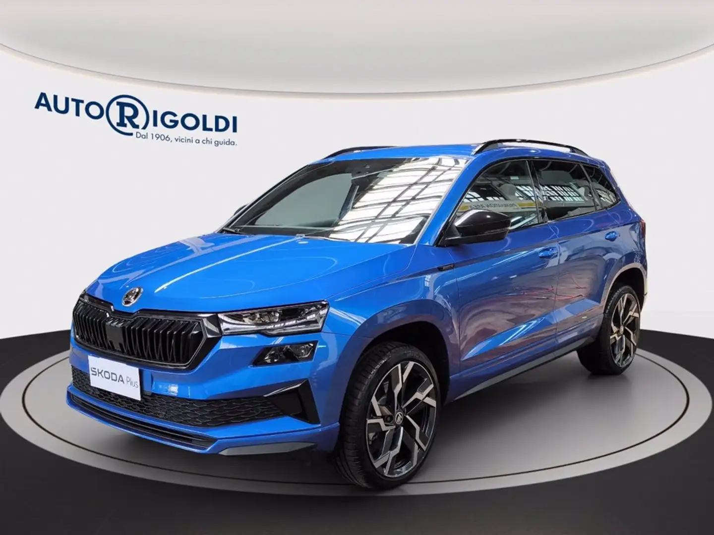 Skoda Karoq 2.0 tdi evo sportline 150cv dsg Kék - 1