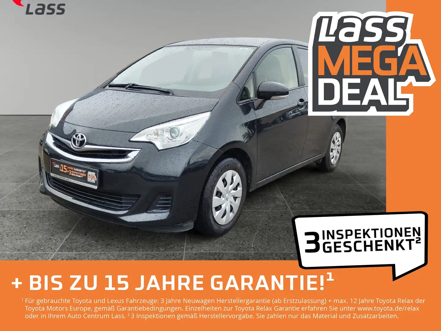 Toyota Verso-S 1.3 *Rückfahrkamera * Noir - 1