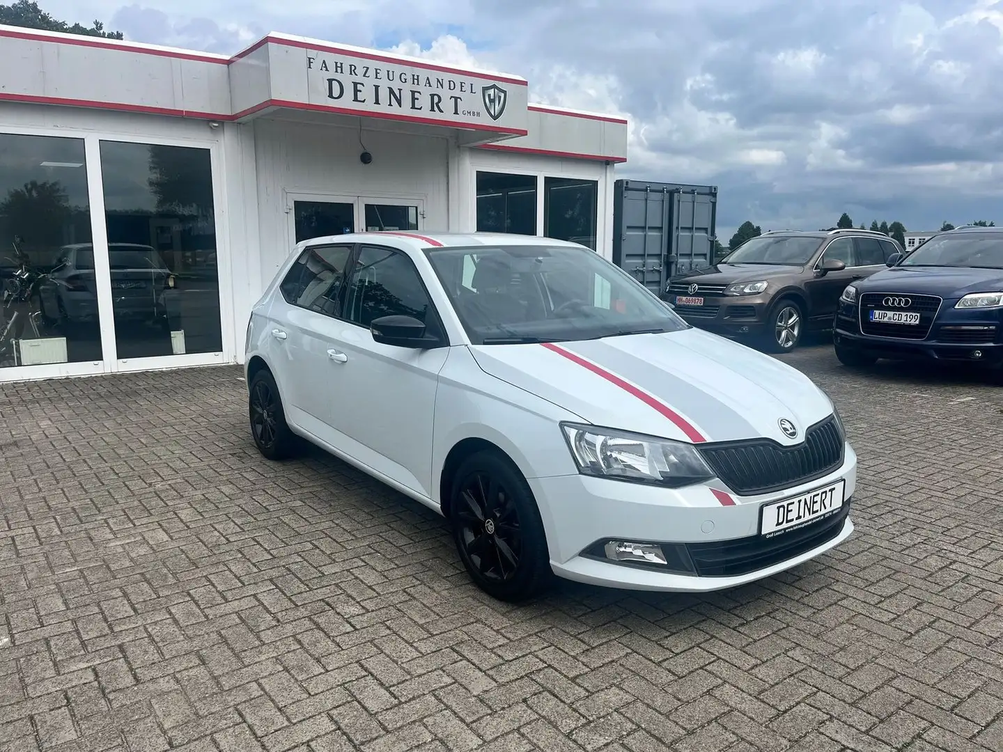 Skoda Fabia Red & Grey Alb - 1