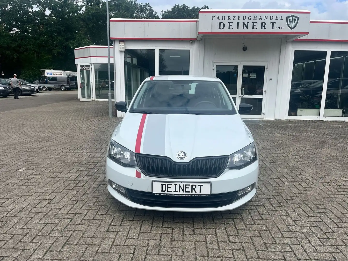 Skoda Fabia Red & Grey Alb - 2