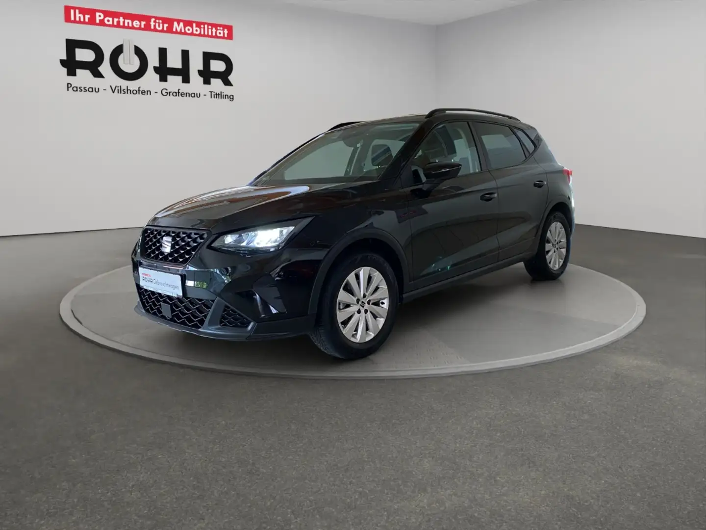 SEAT Arona Style 1.0 TSI (Klima.LED.DAB.GRA) Noir - 2
