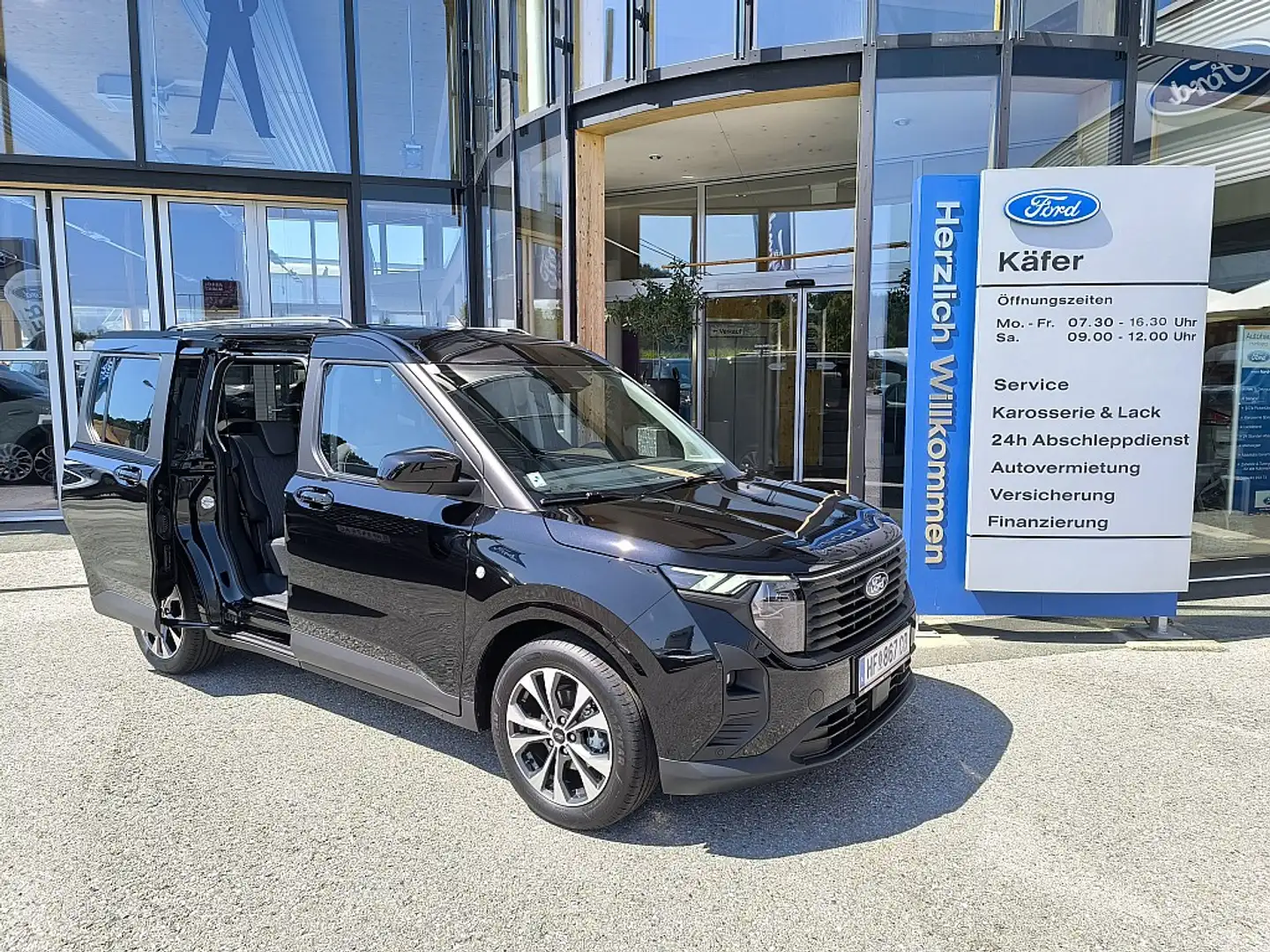 Ford Tourneo Courier 1,0 EcoBoost Titanium Schwarz - 2
