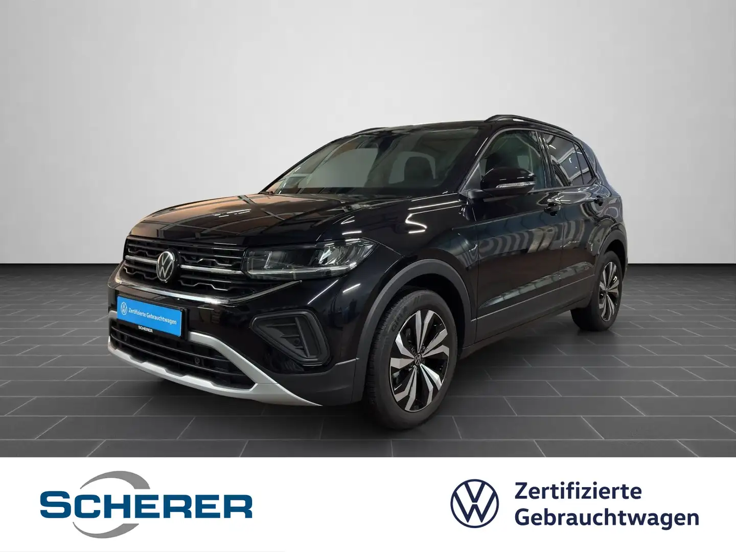 Volkswagen T-Cross 1.0 TSI Life DSG RFK SHZ KLIMA Schwarz - 1