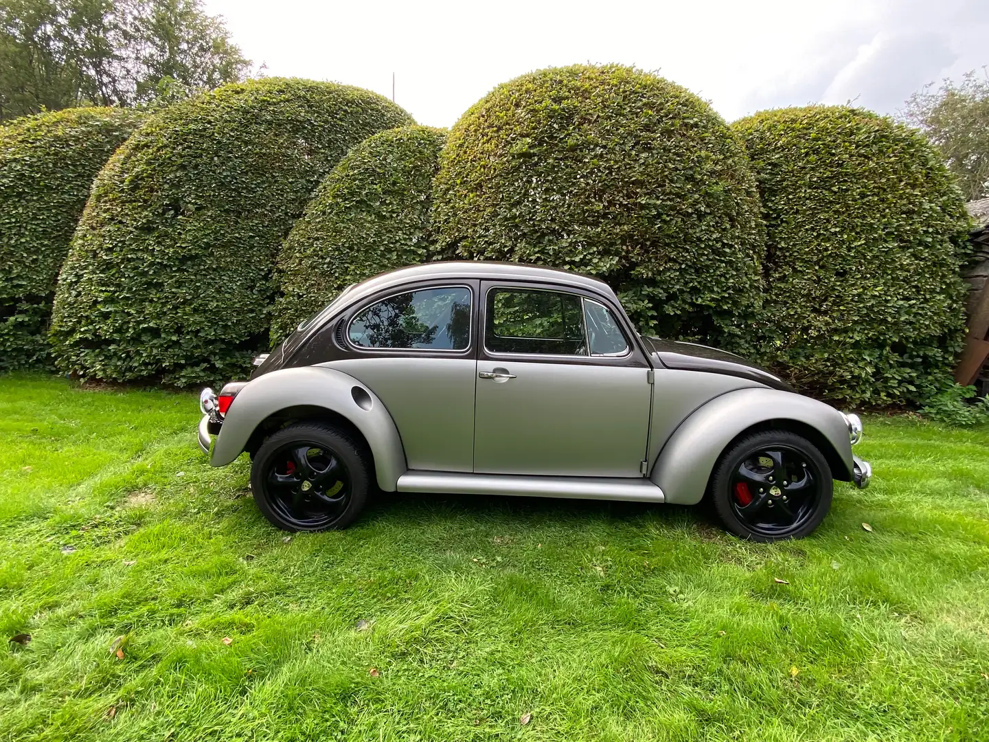 Volkswagen Kever 217pk + Turbo Срібний - 1