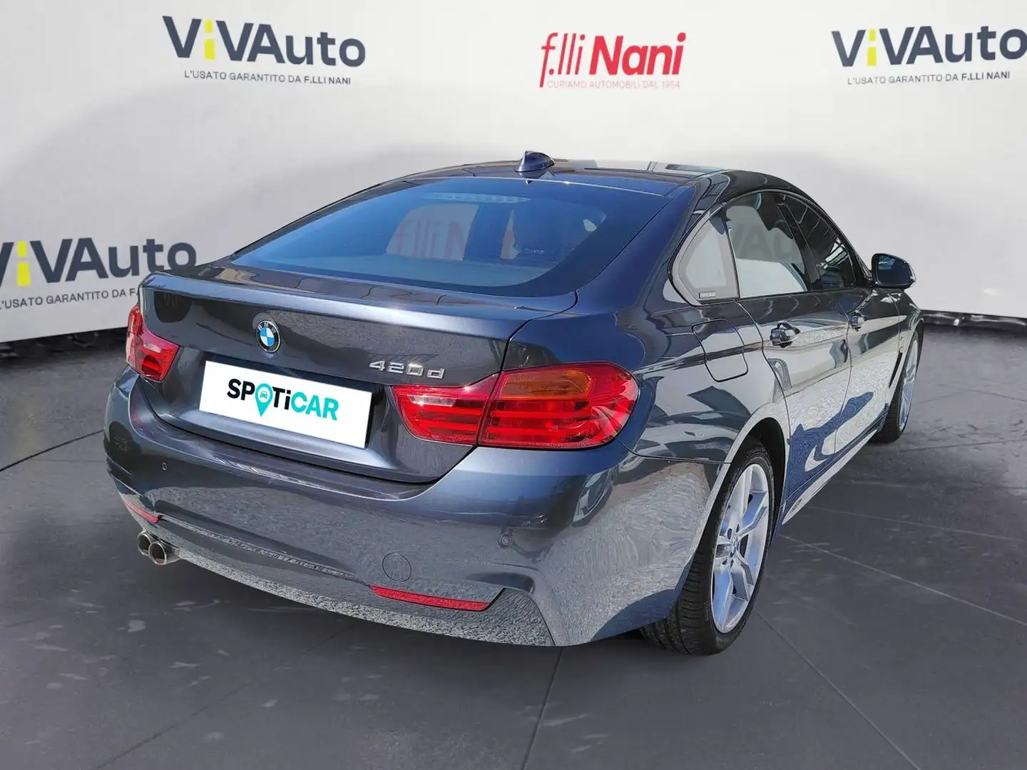 BMW 420 420d MSport Gris - 2