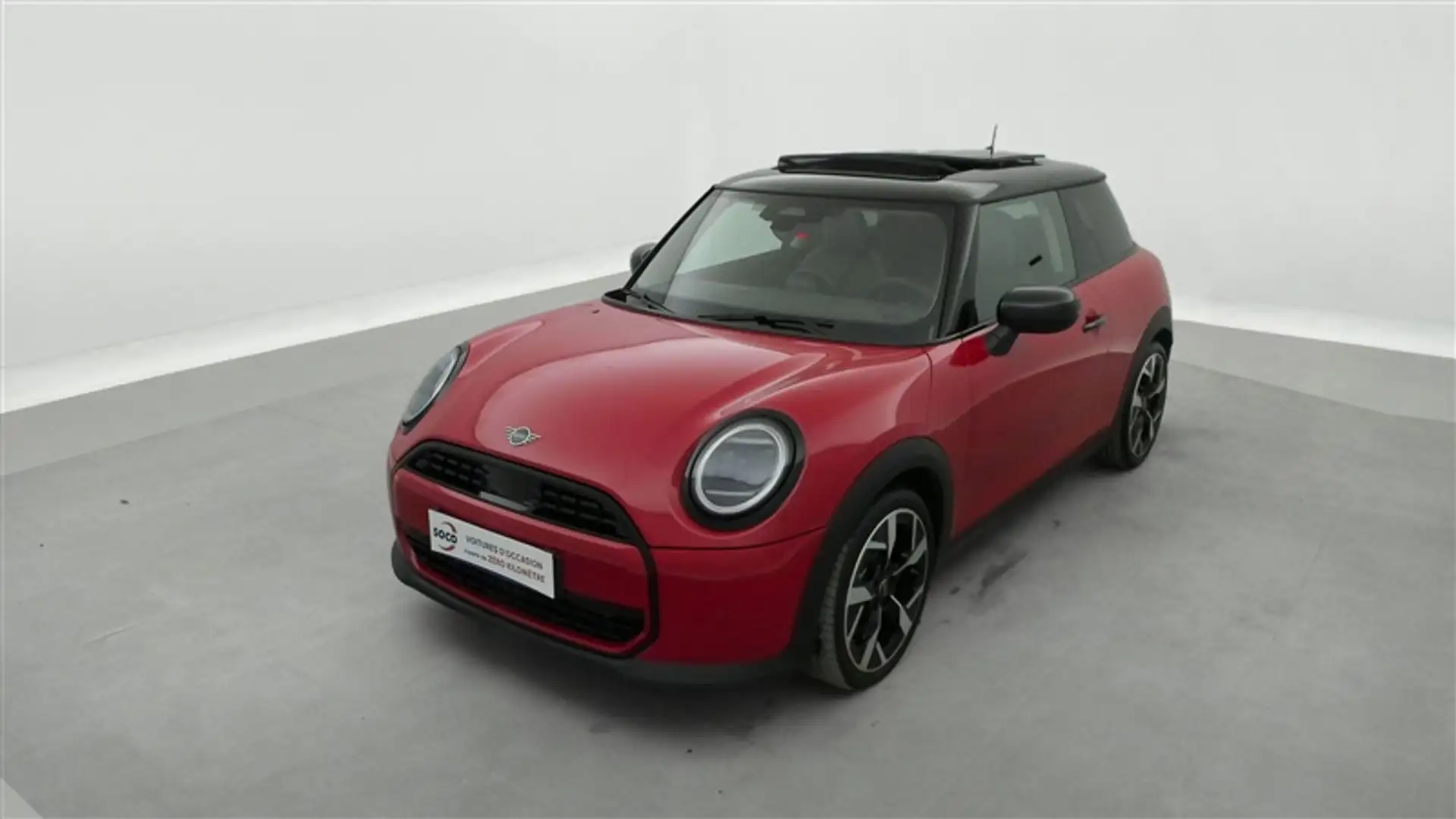 MINI Cooper NEW 1.5 Cooper Aut.*NAVI/FULL LED/TOIT PANO/CAM/CU Rouge - 1