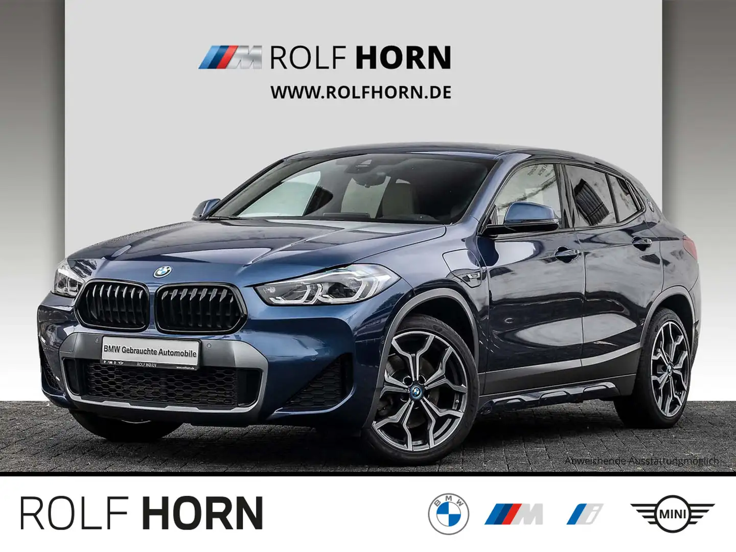 BMW X2 xDrive25e M Sportpaket Navi HUD H/K RFK Klima Bleu - 1