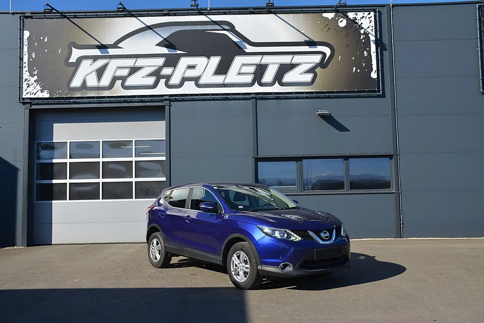 Nissan Qashqai 1,6 dCi Acenta ALL-MODE 4x4i TEMP NAVI KAM PDC ... Blau - 1