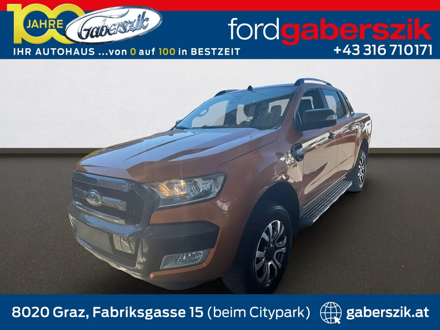 Ford Ranger Ranger Doppelkabine Wildtrak 4x4 3,2 TDCi Aut. Orange - 1