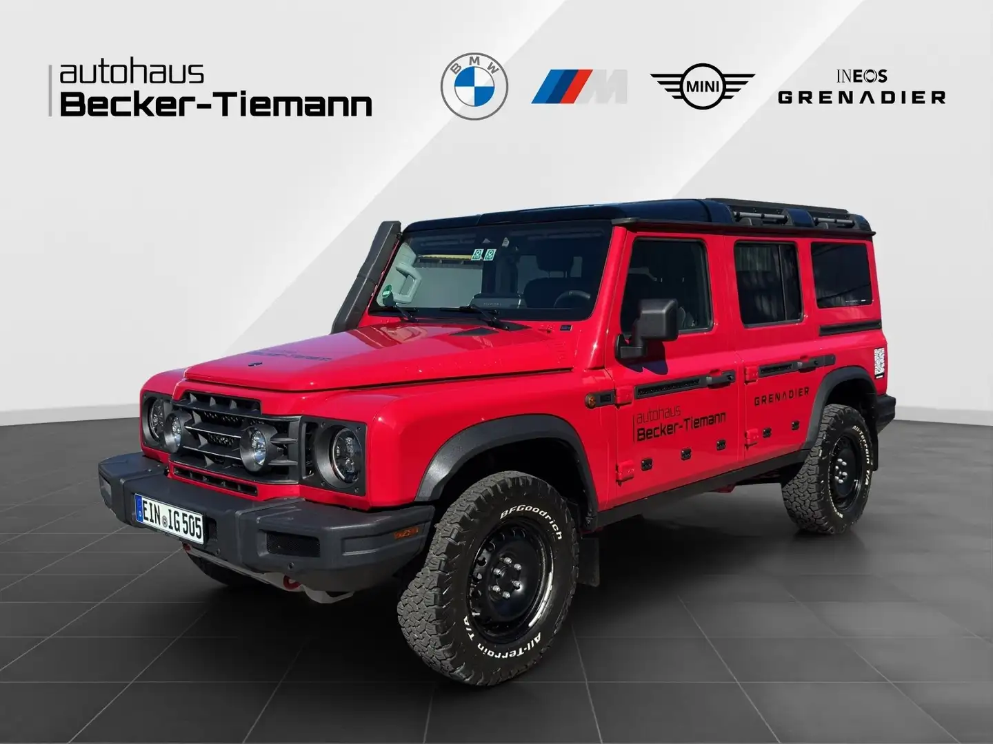 Ineos Grenadier Station Wagon Trialmaster Edition Piros - 1
