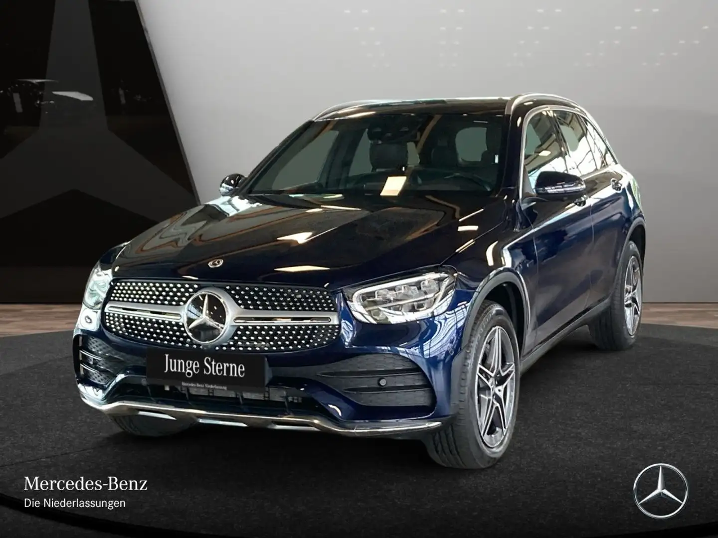 Mercedes-Benz GLC 300 e 4M AMG+PANO+360+LED+FAHRASS+HUD+KEYLESS Azul - 2