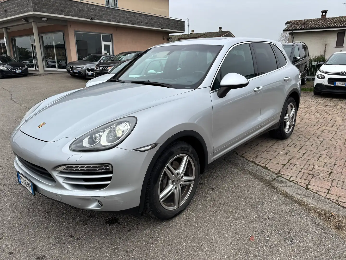Porsche Cayenne Cayenne 3.0 V6 tdi TETTO Visura CARFAX Silber - 1