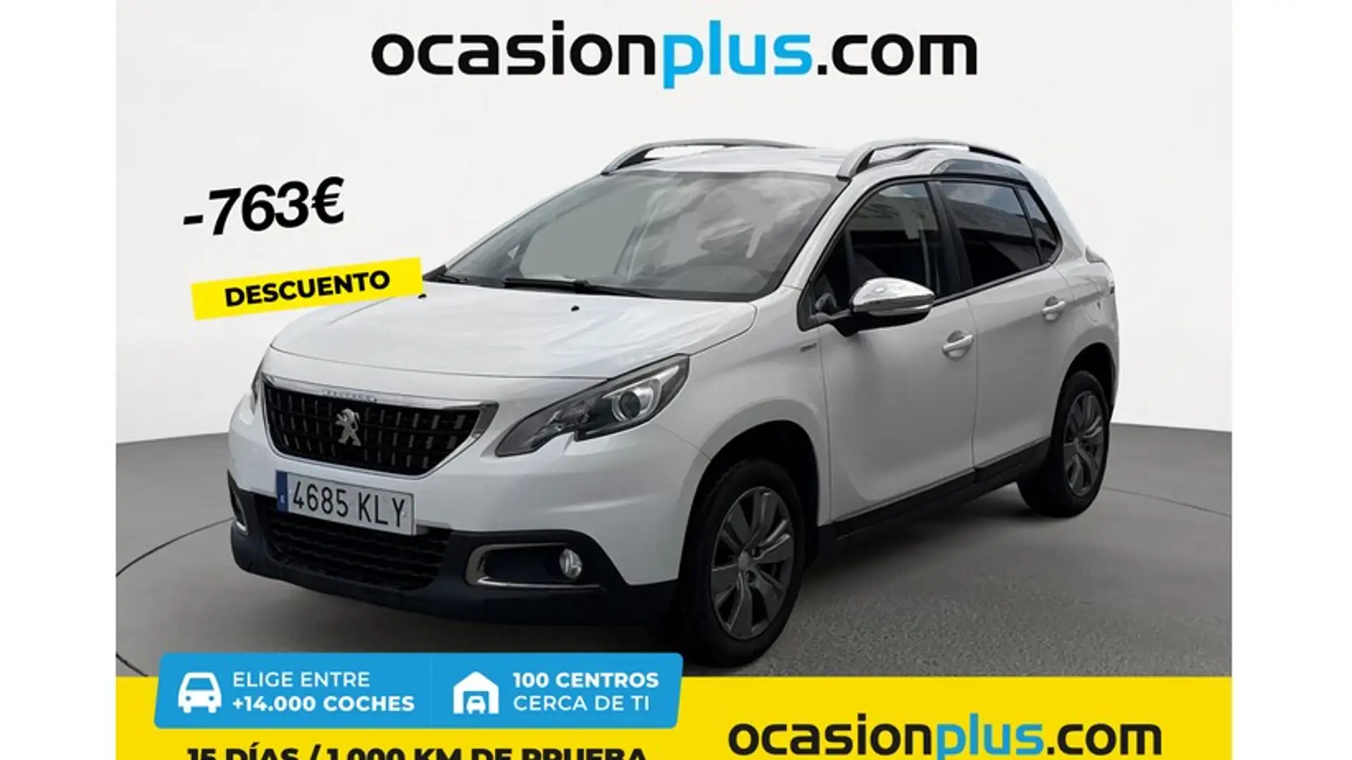 Peugeot 2008 1.2 PureTech S&S Style 82 Weiß - 1