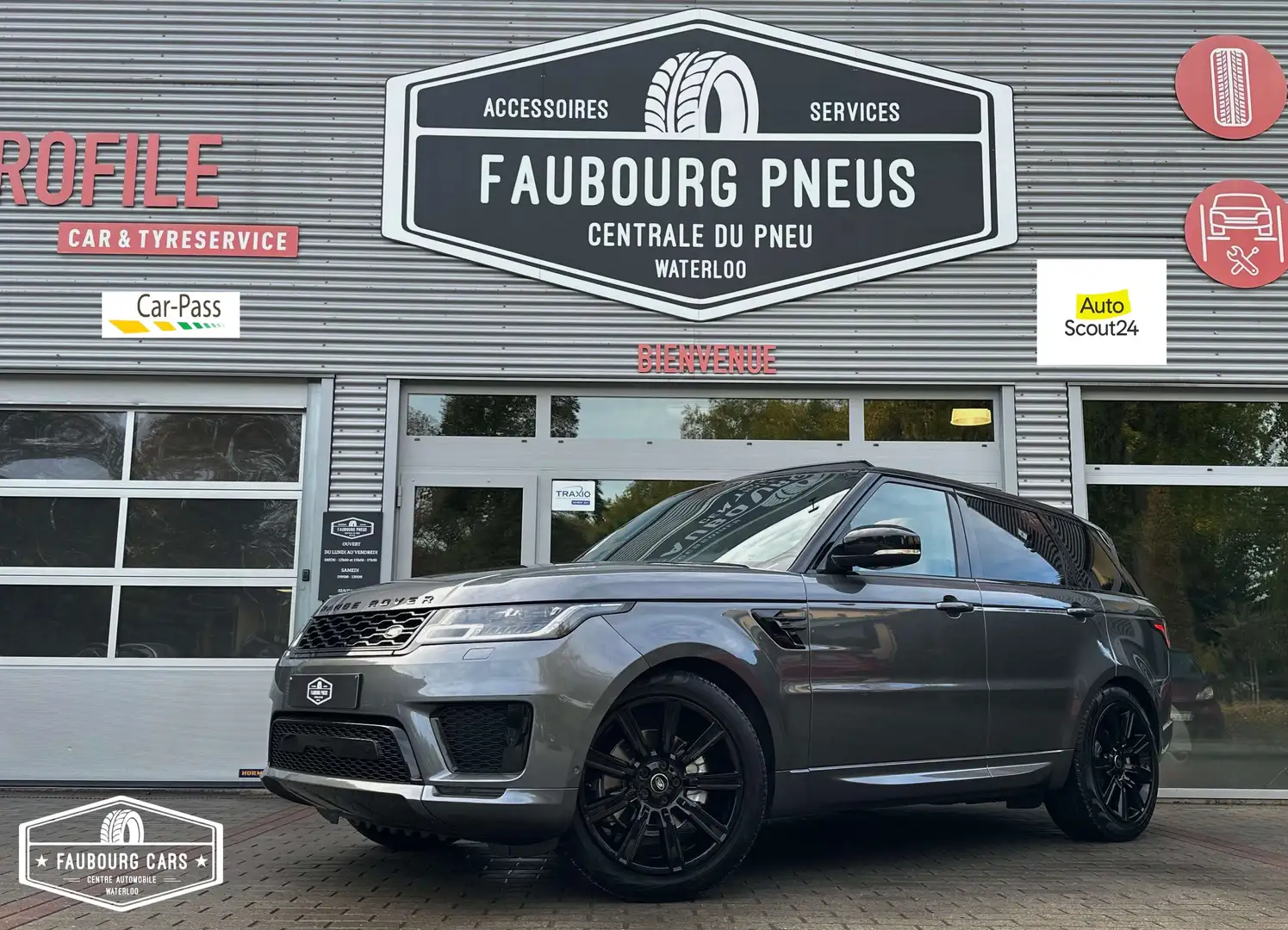 Land Rover Range Rover Sport *1-PROPRIETAIRE/1-OWNER*HISTORIQUE-LR-100%* Gris - 1