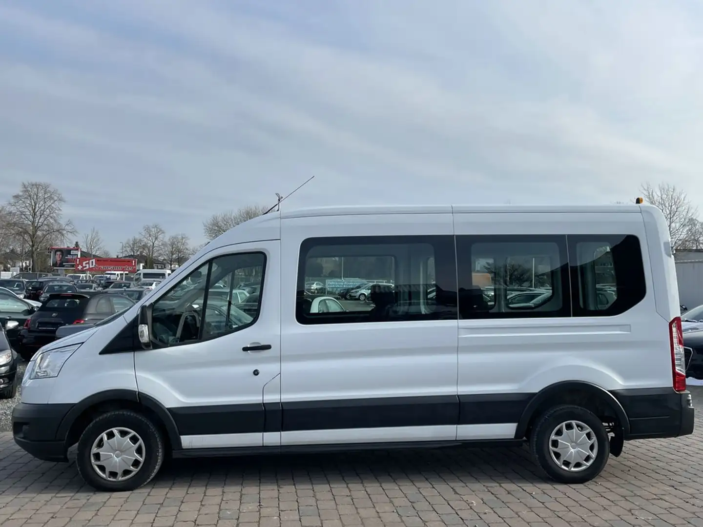 Ford Transit L3 H2 ATM bei Ford 89 tkm, 9-Sitzer, ACC Weiß - 2