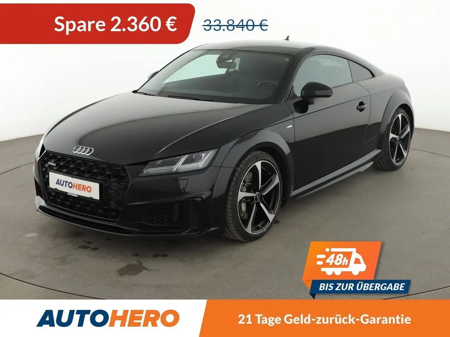 Audi TT 45 TFSI quattro *NAVI*TEMPO*PDC*ALU*LED* Black - 1