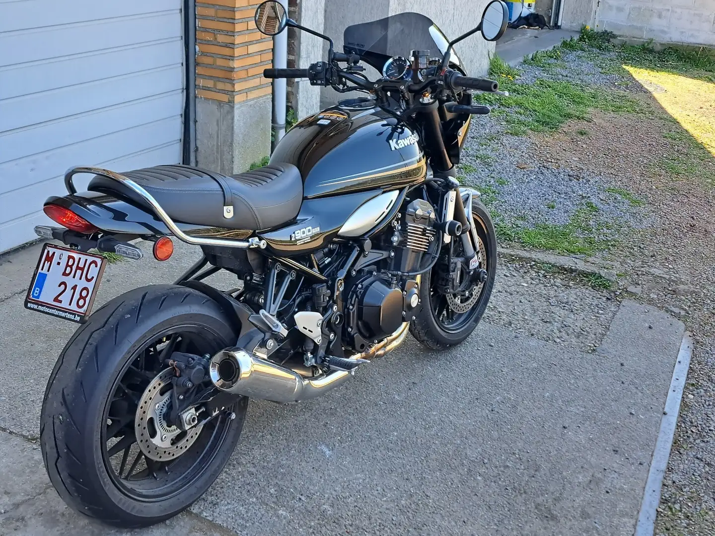 Kawasaki Z 900 Café racer,  suspen ANDREANI amortisseur OHLINS Noir - 2