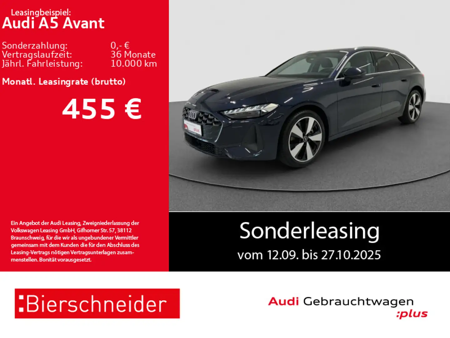Audi A5 A5 Av TFSI AHK LED CAM ACC 19 Blau - 1