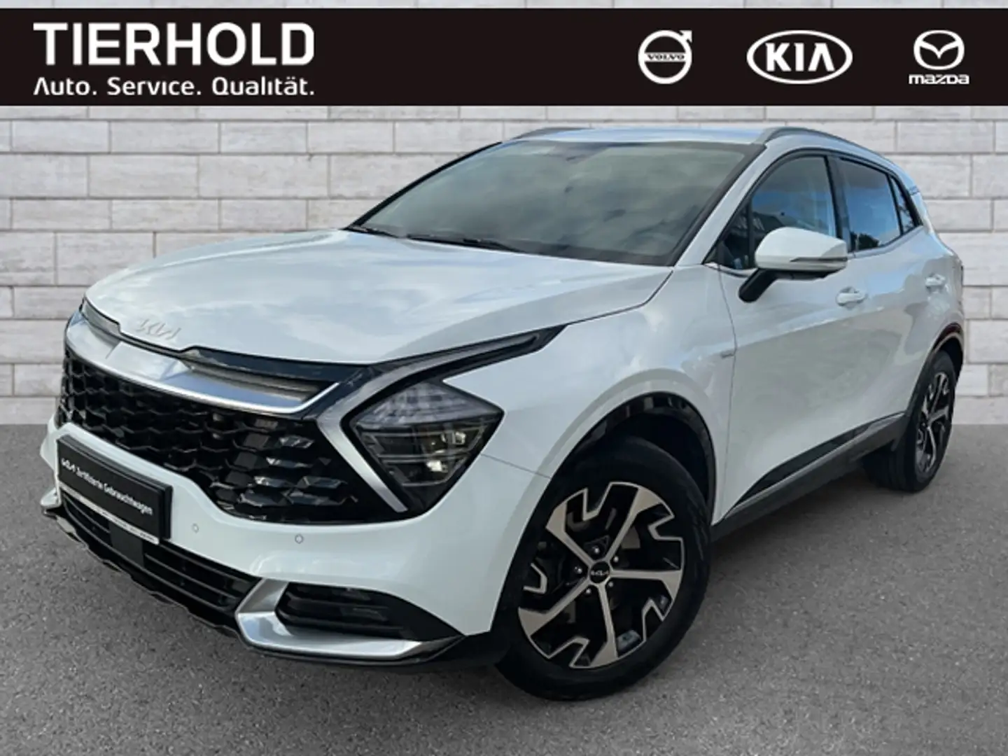 Kia Sportage 1,6 Spirit AT ACC 360° LED Teilleder Weiß - 2