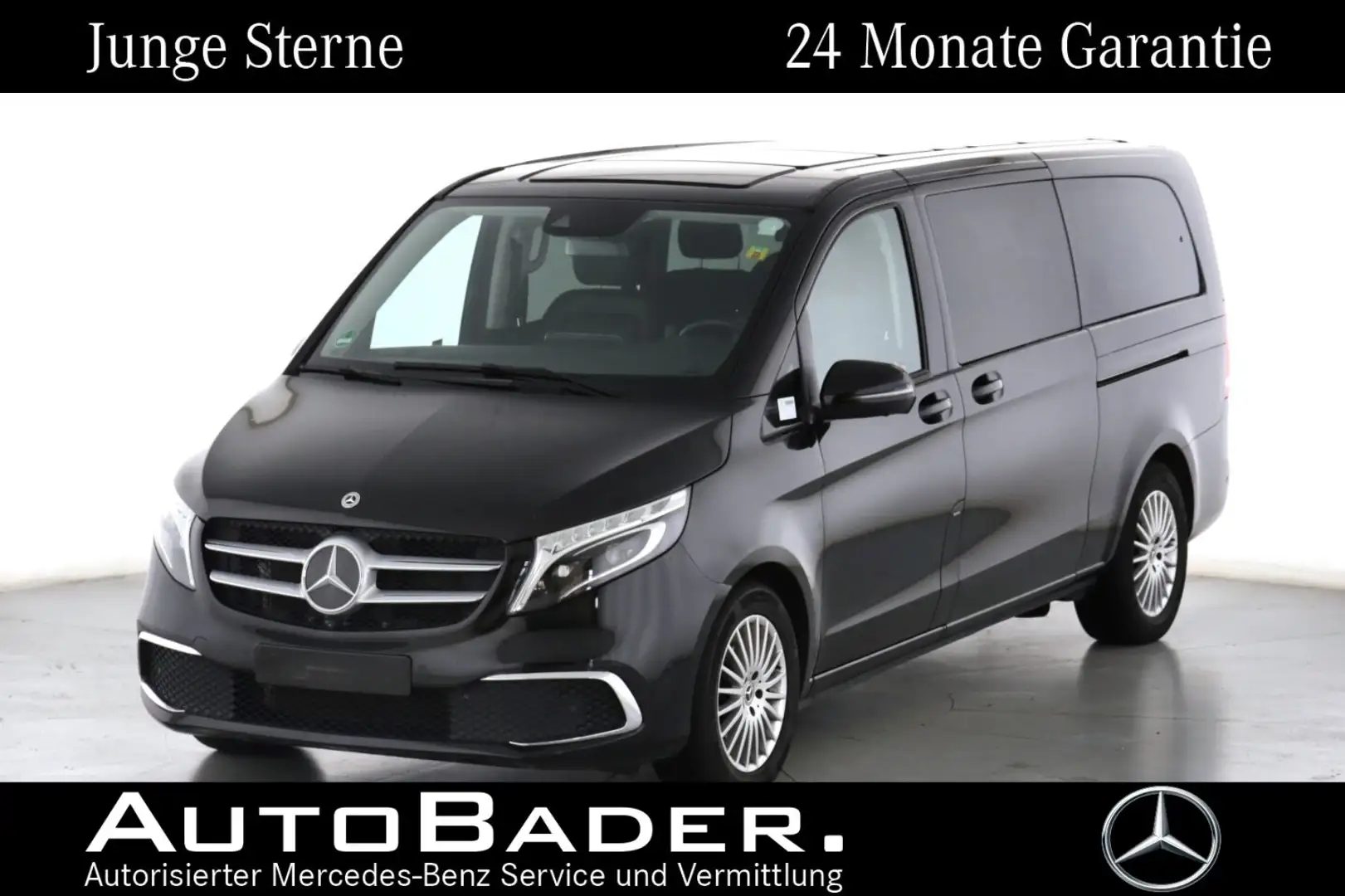 Mercedes-Benz V 300 V 300 d AV ED XL SPORT 8er AHK DISTR Stdhzg 360° Schwarz - 1