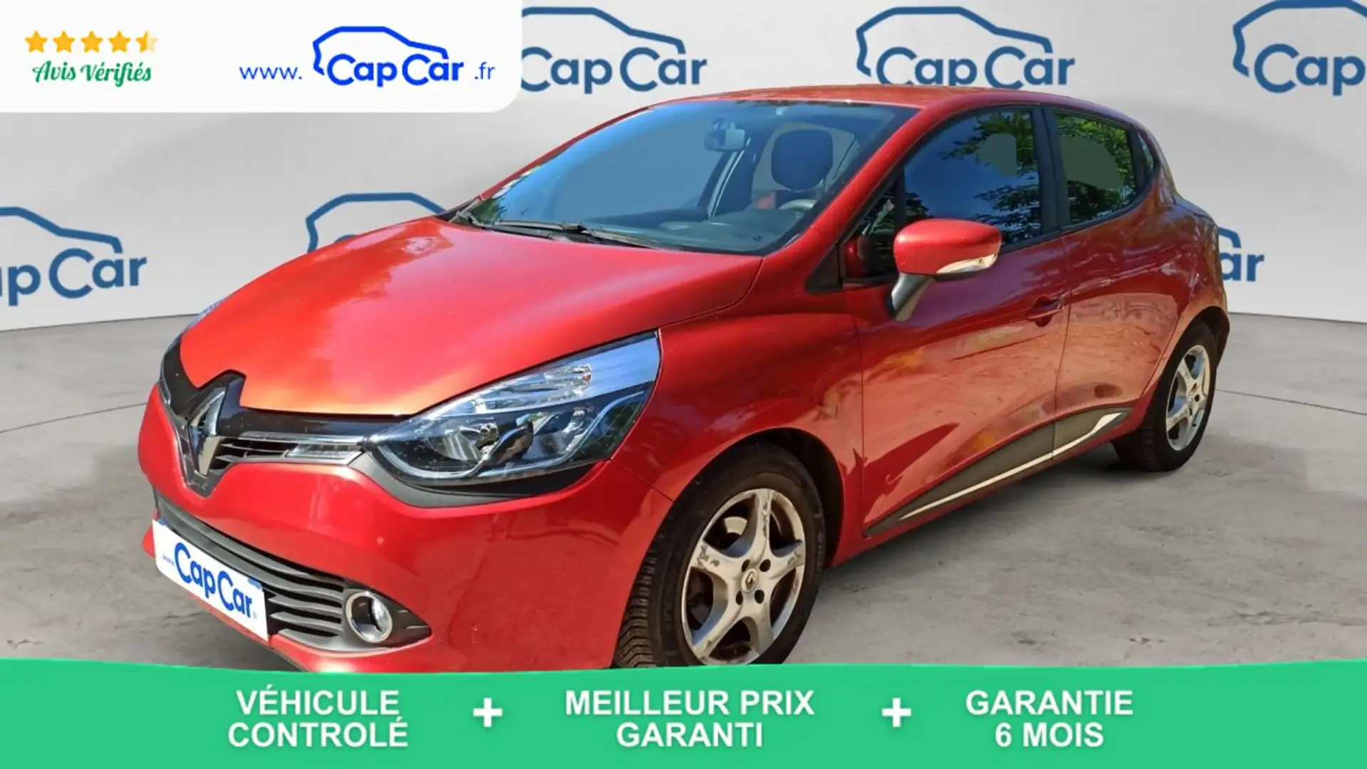 Renault Clio IV 1.2 75 Trend Rouge - 1