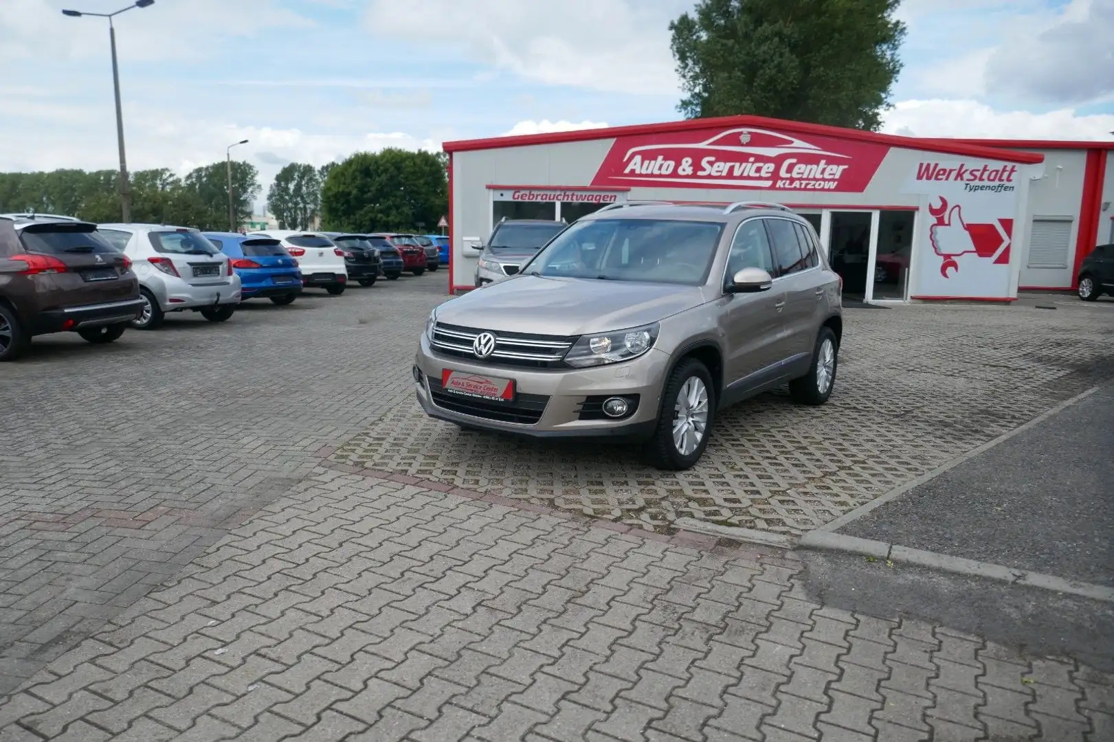 Volkswagen Tiguan 2.0 TDI DSG 4MOTION LIFE SHZ PDC KLIMA Marrón - 1