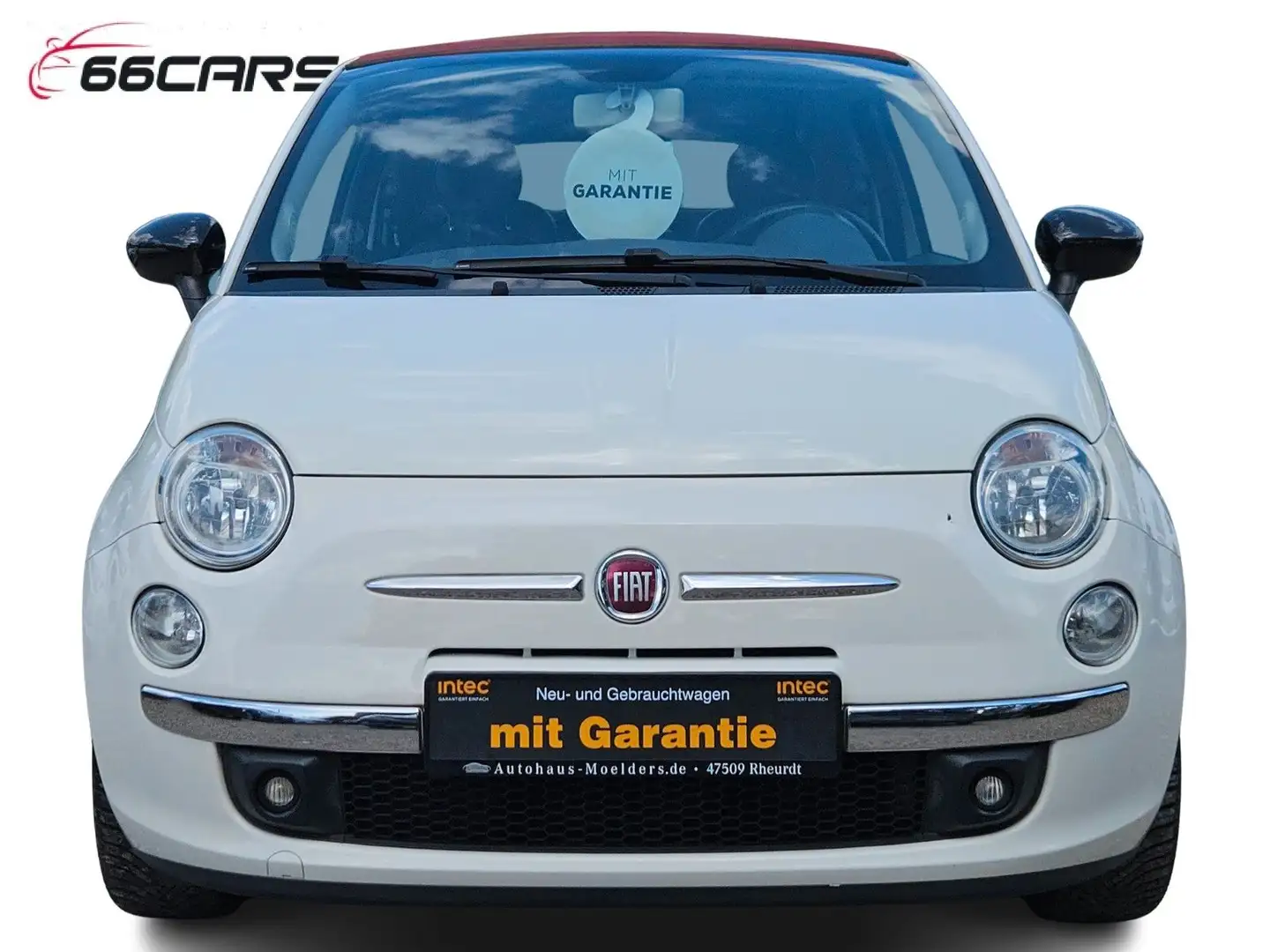 Fiat 500 Cult*LEDER*KLIMA*PDC*AHK*Elektr. Verdeck*BT* Weiß - 2
