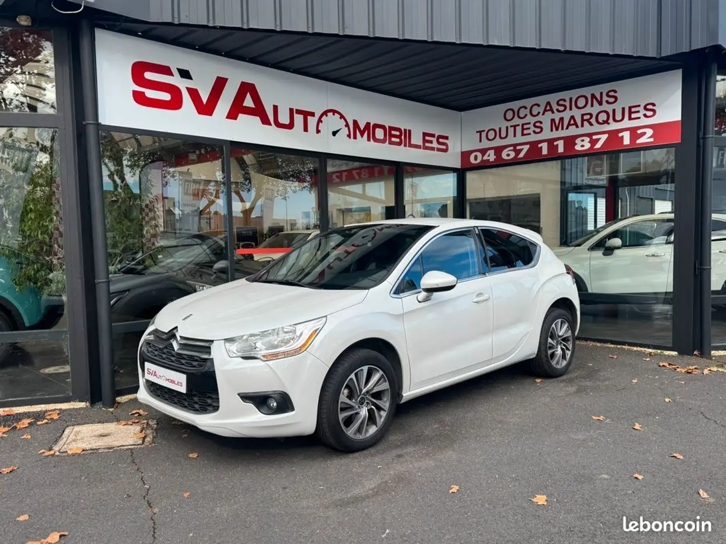 DS Automobiles DS 4 Citroën DS4 1.6 BlueHDi 120ch Executive Blanc - 1