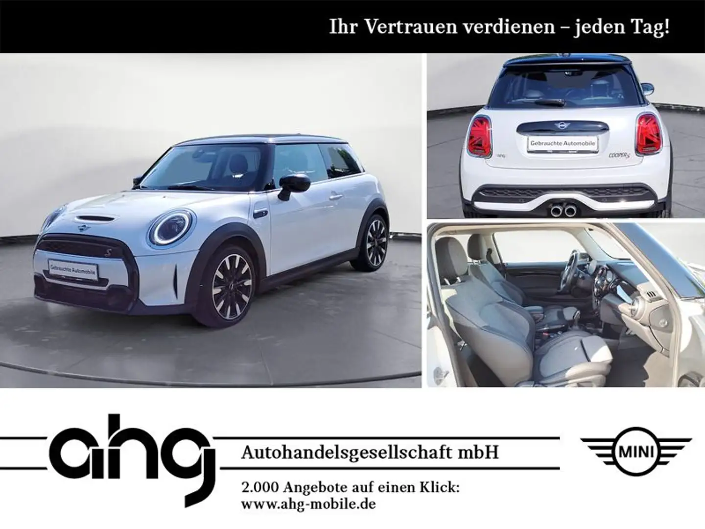 MINI Cooper S Classic Trim Steptronic Klimaaut. PDC Weiß - 1