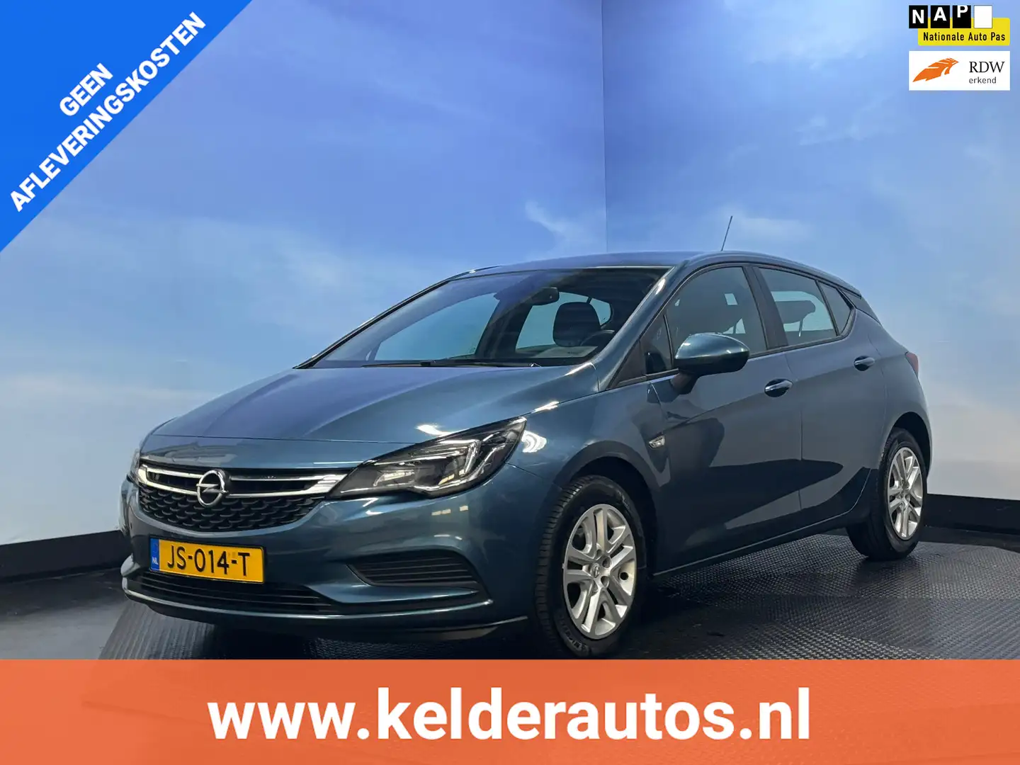 Opel Astra 1.0 Edition Airco | Cruise | Carplay | Trekhaak Blauw - 1