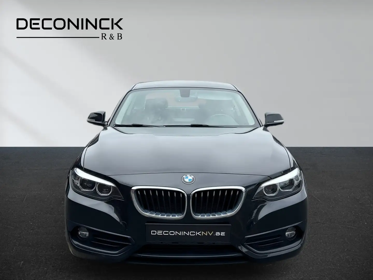BMW 218 Coupé 218i   ***SPORT - LINE*** Zwart - 2