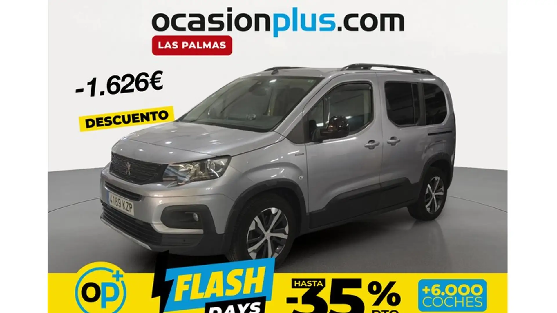 Peugeot Rifter 1.5BlueHDi S&S Standard GT Line 130 Grau - 1