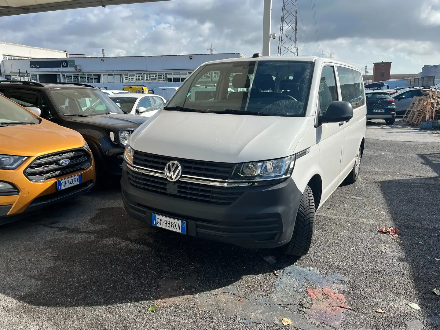 Volkswagen T6 Transporter Blanc - 1