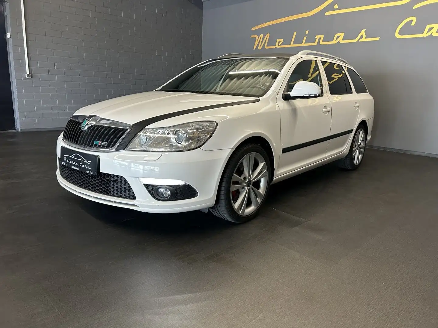 Skoda Octavia Combi RS,StandH,AHK,Xenon,Automatik, 2HD Blanc - 2