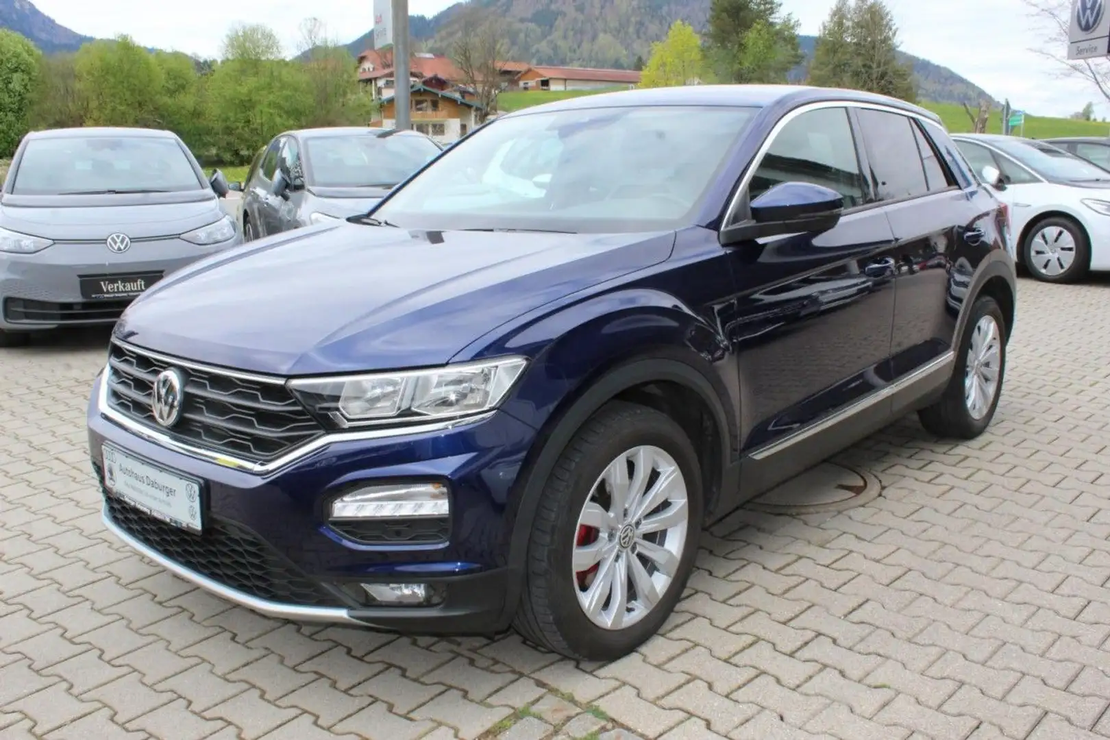 Volkswagen T-Roc 2.0 TSI Sport 4Motion AHK+NAVI Bleu - 2