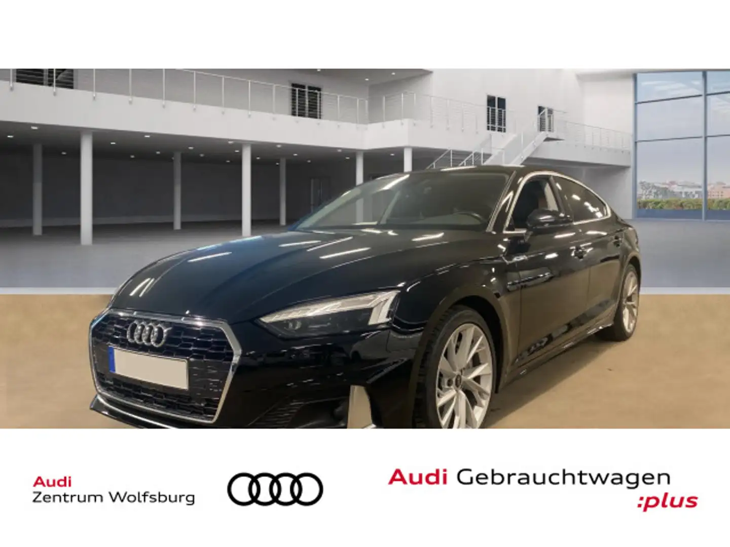 Audi A5 45TFSI quattro S tronic advanced AH Schwarz - 1