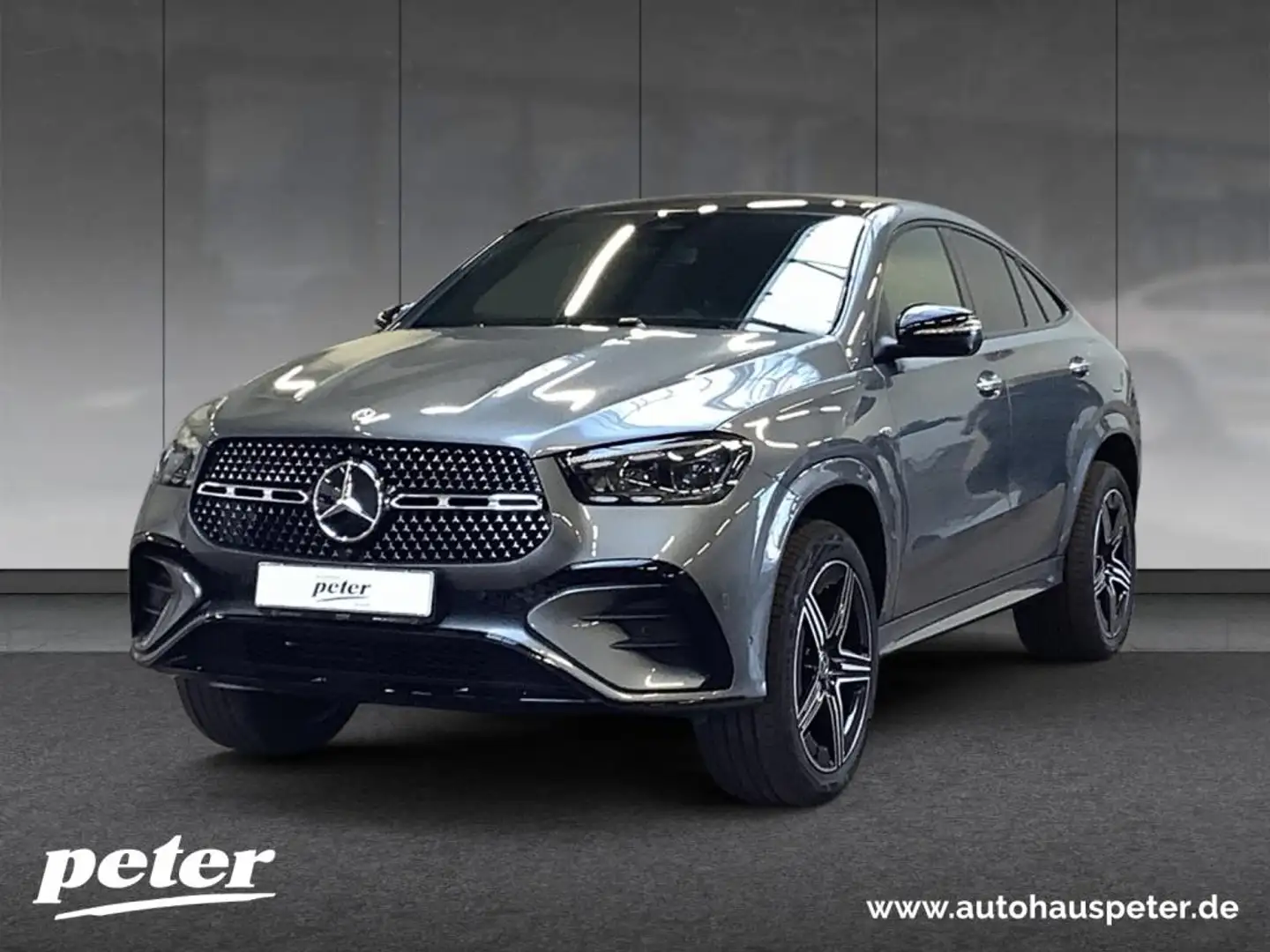 Mercedes-Benz GLE 350 de 4M C EQ Hybrid Technol AMGLINE+NIGHT+ Grijs - 1