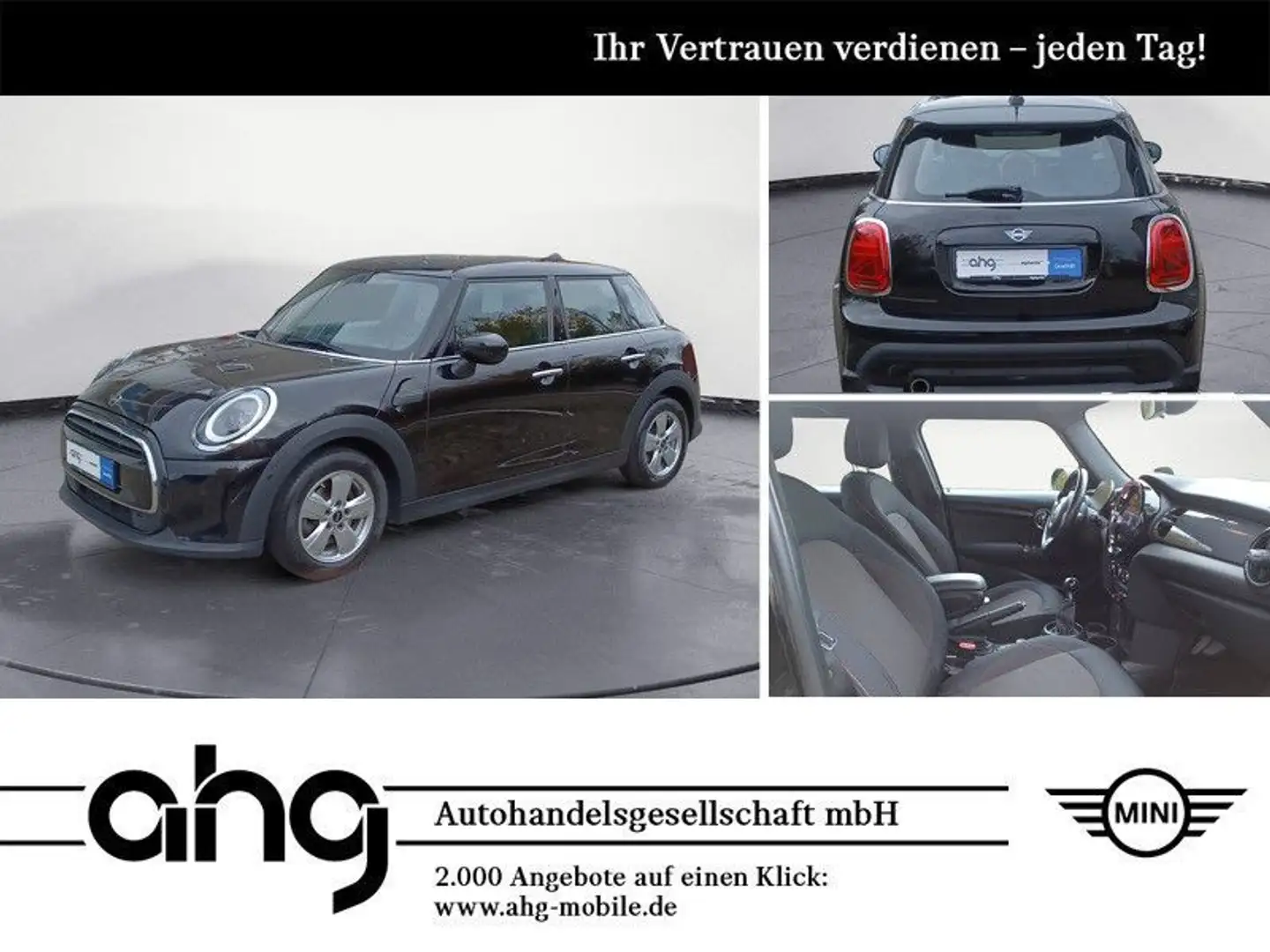MINI Cooper Essential Trim *Navi*DAB*LHZ*SHZ*DAB*PDC* Schwarz - 1