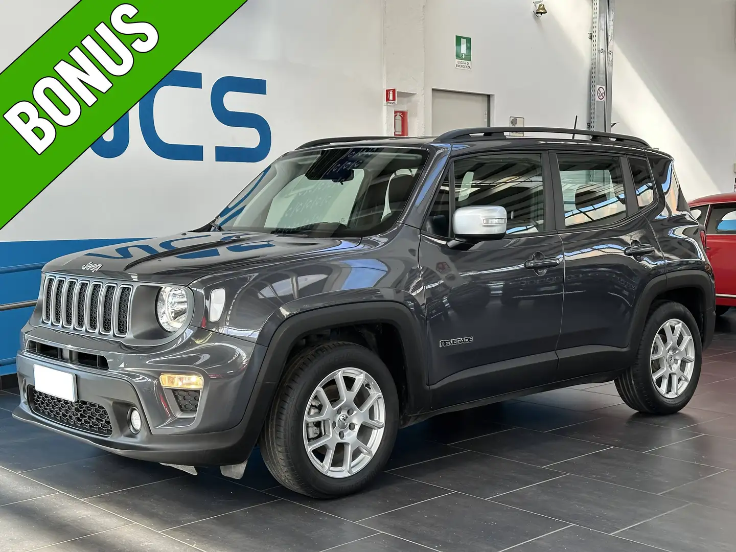 Jeep Renegade 1.5 turbo t4 mhev Limited 130CV dct Gris - 1