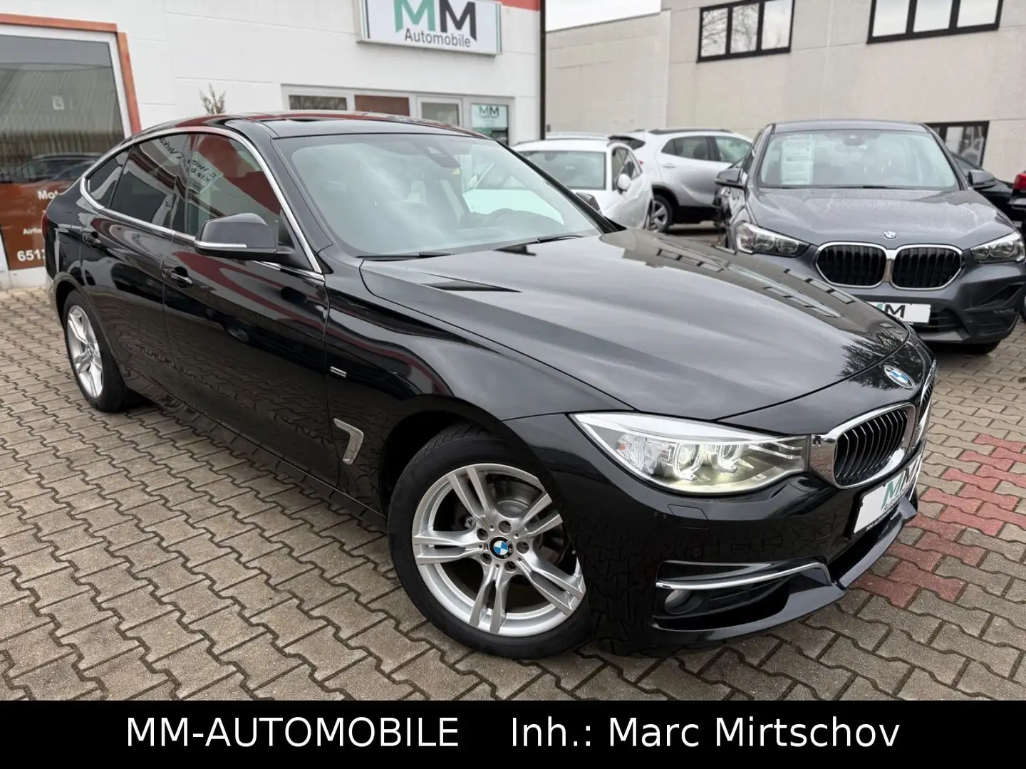 BMW 320 i GT Luxury Line NAV-XEN-PANO-H.UP-KAM-BMW KD Schwarz - 1