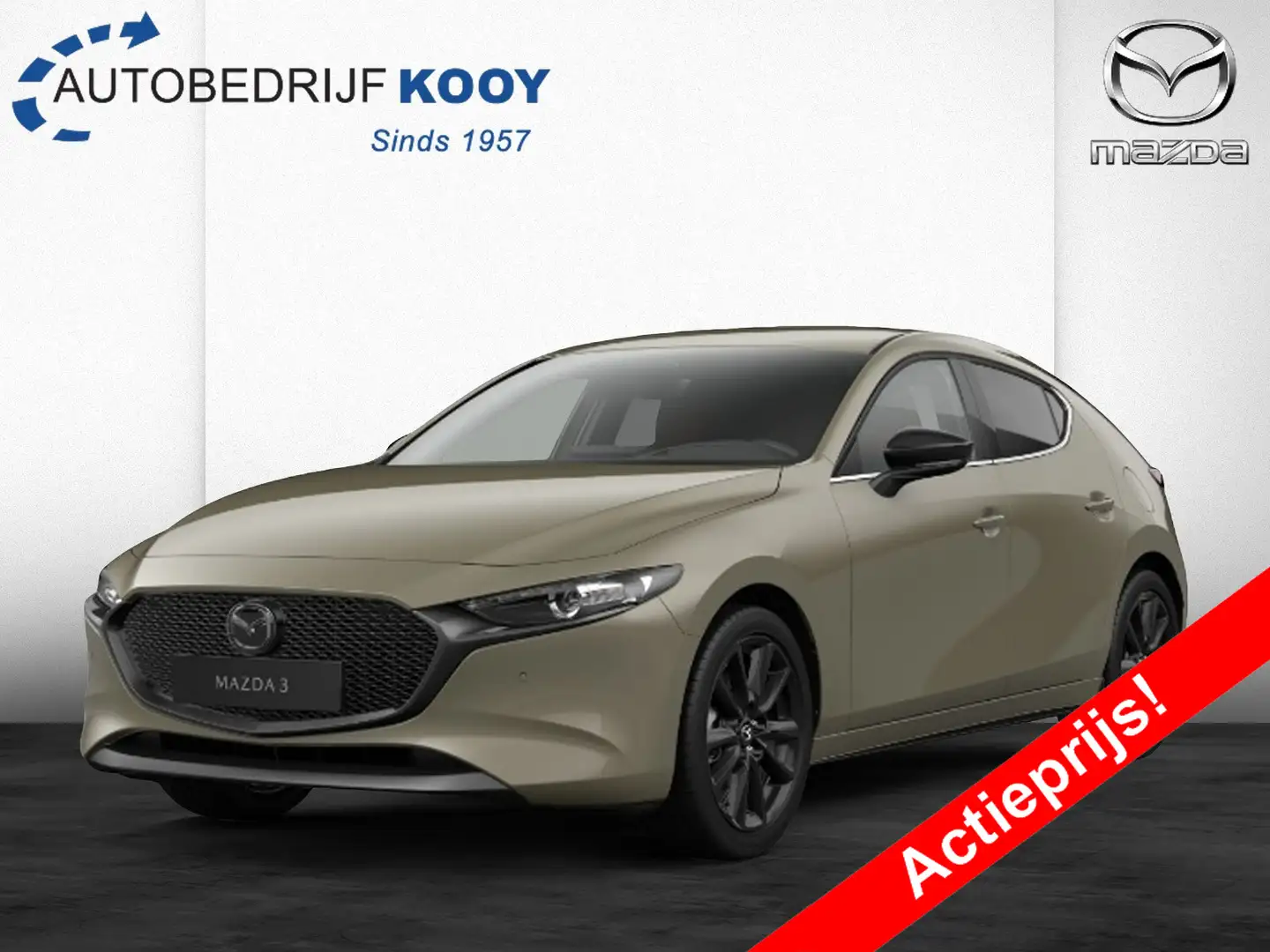 Mazda 3 2.5 e-SkyActiv-G 140 Nagisa Groen - 1