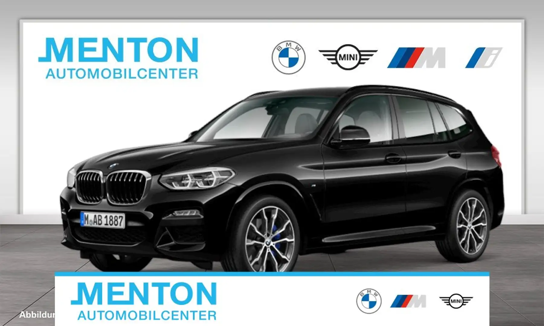 BMW X3 xDrive30d A M Sport Head-Up DAB LED RFK Shz Schwarz - 1