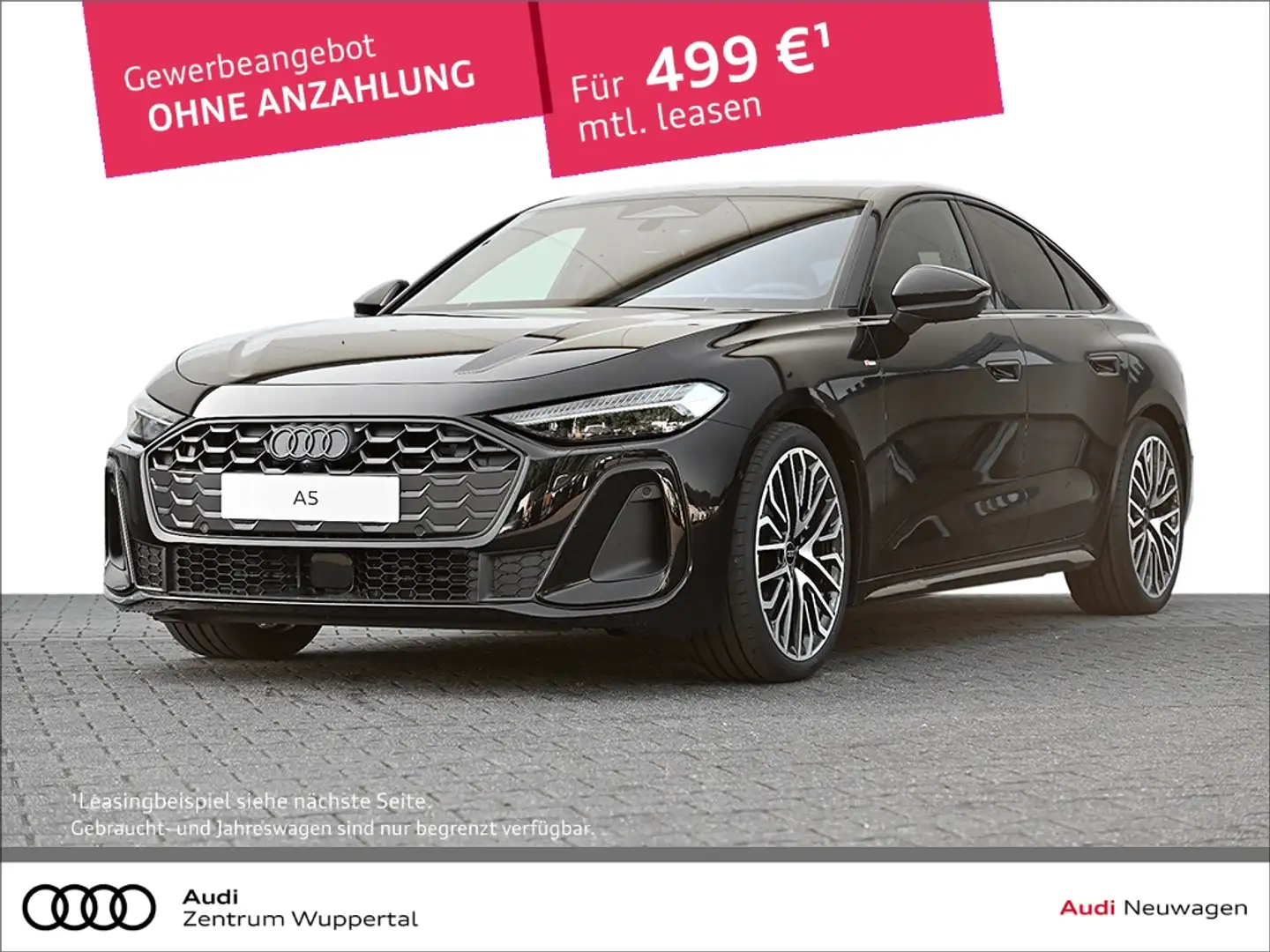 Audi A5 LIMOUSINE TDI S LINE Bang Olufsen AHK MMI NAVI MAT Noir - 1