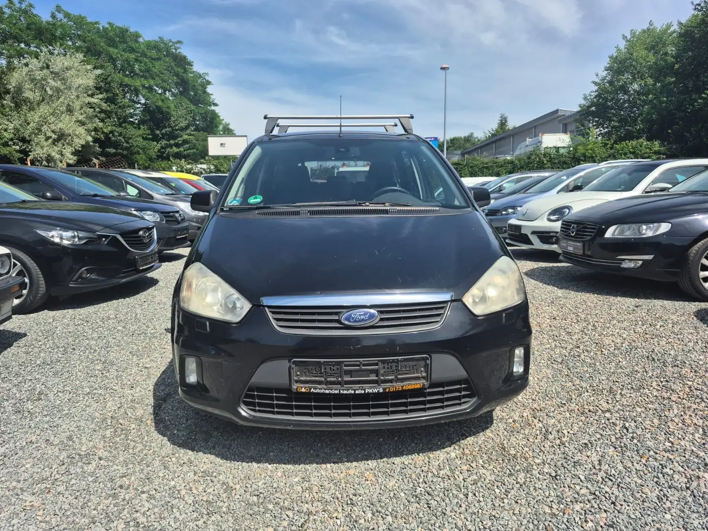 Ford C-Max 1,6TDCi 80kW Klima*TÜV 6/2026 Schwarz - 1