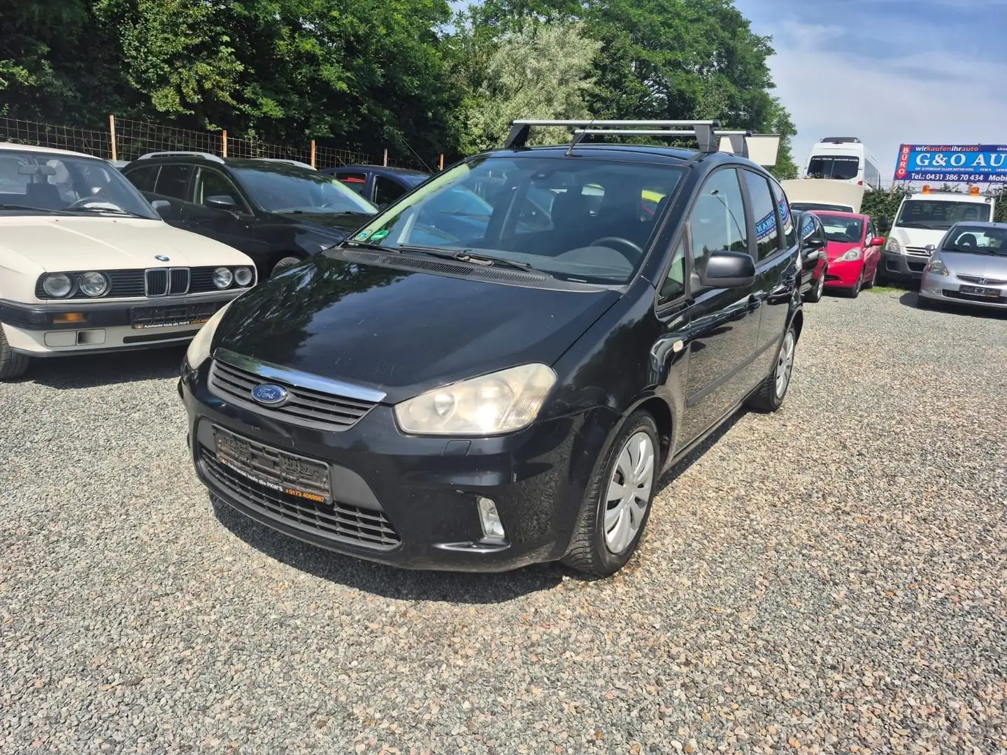 Ford C-Max 1,6TDCi 80kW Klima*TÜV 6/2026 Schwarz - 2