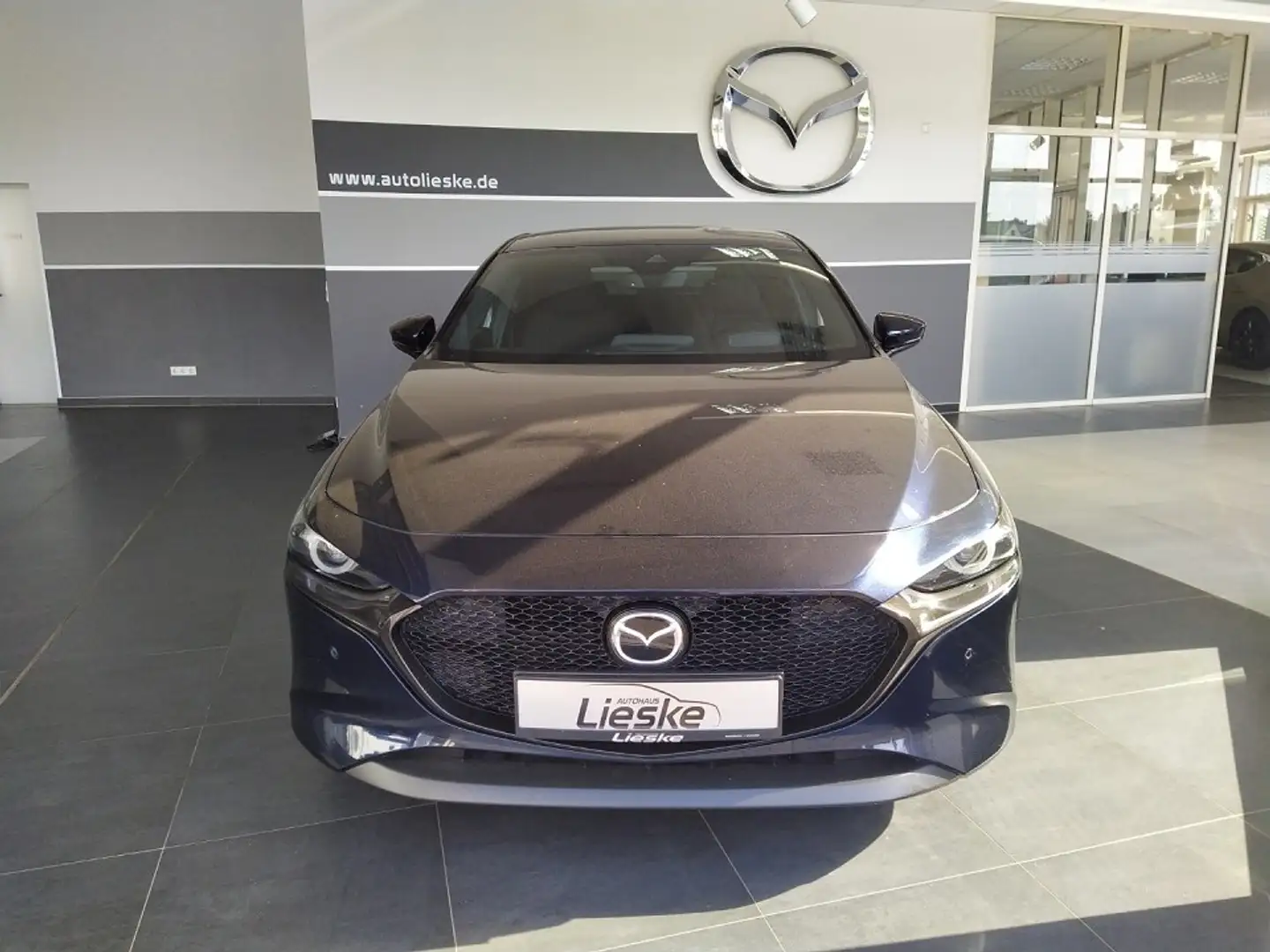 Mazda 3 SKY-X 2.0 M Hybrid 6AG AL-SELECTION DES-P Bleu - 1