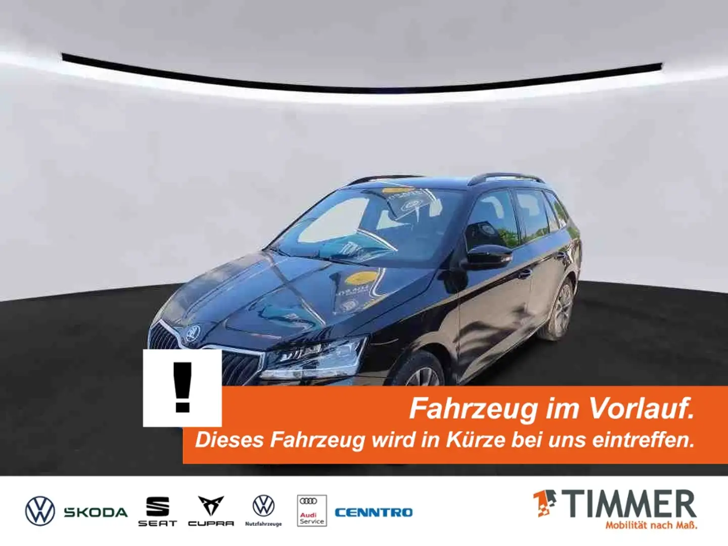 Skoda Fabia Combi 1.0 TSI CLEVER *TEMPO *NAVI *SHZ *DAB * Zwart - 1