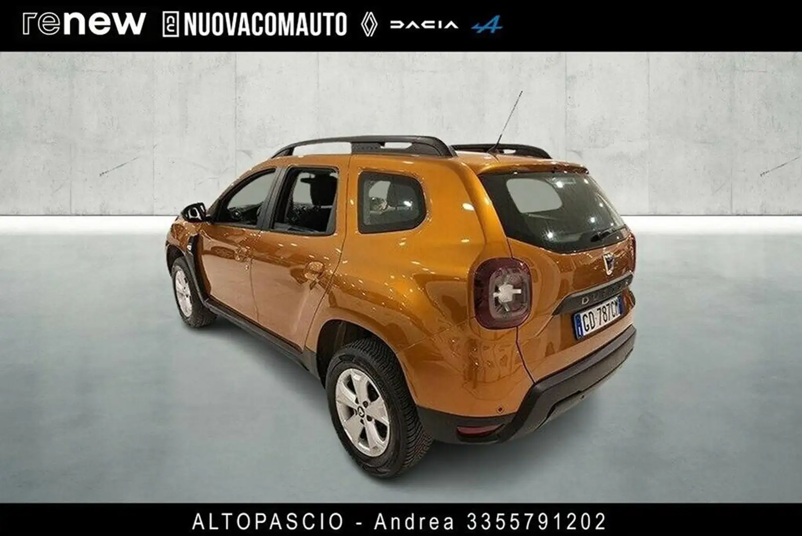 Dacia Duster 1.0 tce Comfort Eco-g  4x2 100cv Portocaliu - 2