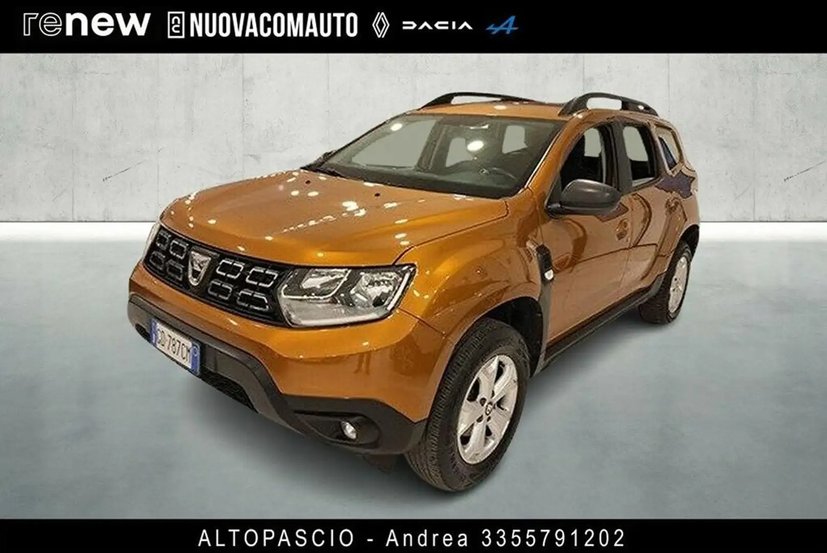 Dacia Duster 1.0 tce Comfort Eco-g  4x2 100cv Arancione - 1